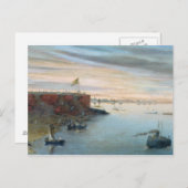 パラグアイのイタピル1866年(キャンバス油) ポストカード (正面/裏面)