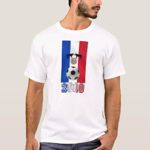 パラグアイのサッカーボールのギフトのパラグアイ2010の旗 Tシャツ