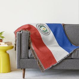 パラグアイの国旗 スローブランケット