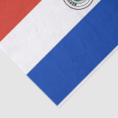 パラグアイの国旗 薄葉紙 (詳細)