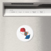 パラグアイの地図 マグネット (インサイチュ (食洗機))