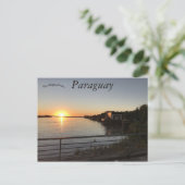 パラグアイの夕日 ポストカード (スタンド正面)