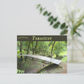 パラグアイの小さな橋 ポストカード (スタンド正面)