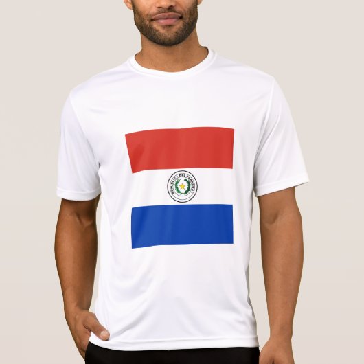 パラグアイの旗 Tシャツ (正面)
