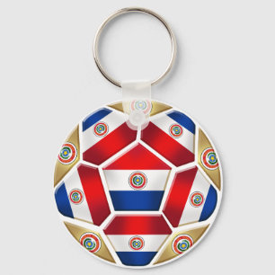 パラグアイの球2010 2014年のサッカーボールのギフト キーホルダー