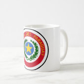 パラグアイの紋章 コーヒーマグカップ (正面右)