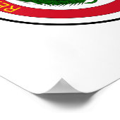 パラグアイの紋章 ポスター (角)