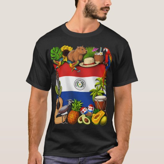 パラグアイの遺産 Tシャツ (正面)