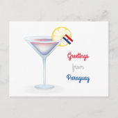 パラグアイカクテルホリデーポストカードからの挨拶 シーズンポストカード (正面)