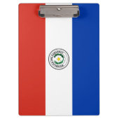 パラグアイ国旗 クリップボード (正面)