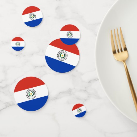 パラグアイ国旗 コンフェッティ (グループ)