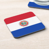 パラグアイ国旗 コースター (左側)