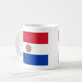 パラグアイ国旗 コーヒーマグカップ (正面左)