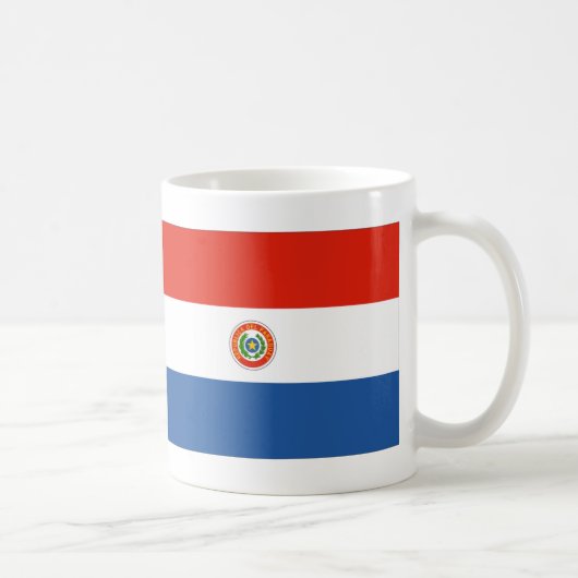 パラグアイ国旗 コーヒーマグカップ (右)