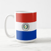 パラグアイ国旗 コーヒーマグカップ (左)