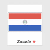 パラグアイ国旗 シール (シート)