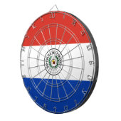 パラグアイ国旗 ダーツボード (正面右)