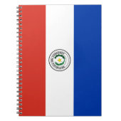 パラグアイ国旗 ノートブック (正面)