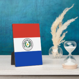 パラグアイ国旗 フォトプラーク