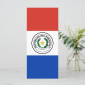 パラグアイ国旗 メニュー (スタンド正面)