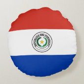 パラグアイ国旗 ラウンドクッション (裏面)