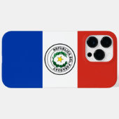 パラグアイ国旗 Case-Mate iPhoneケース (裏面 (横))