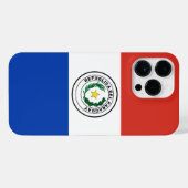 パラグアイ国旗 iPhoneケース (裏面横)