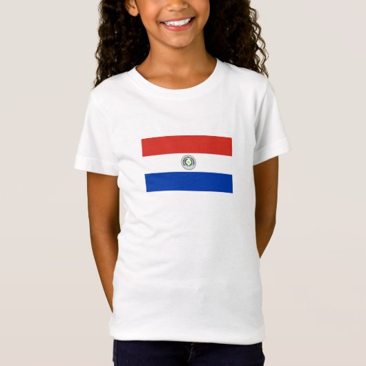 パラグアイ国旗 Tシャツ (正面)