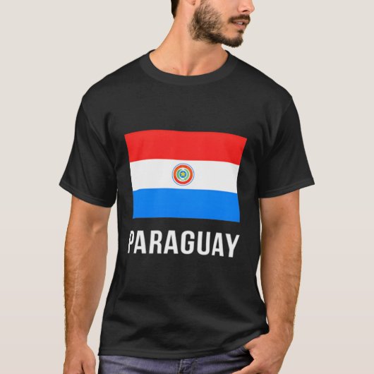 パラグアイ国旗 Tシャツ (正面)
