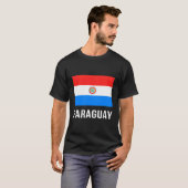 パラグアイ国旗 Tシャツ (正面フル)