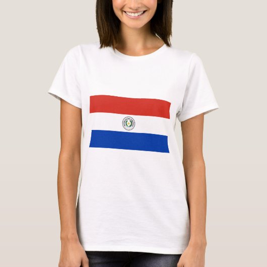 パラグアイ国旗 Tシャツ (正面)