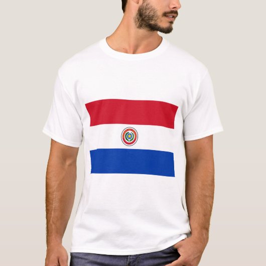 パラグアイ国旗 Tシャツ (正面)