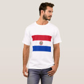 パラグアイ国旗 Tシャツ (正面フル)