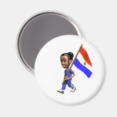 パラグアイ磁石 マグネット (正面/裏面)