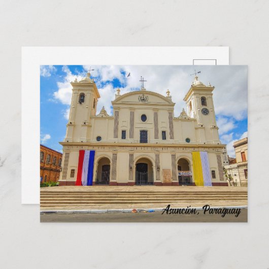 パラグアイ,アスンシオン ポストカード (正面/裏面)