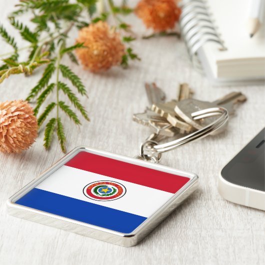 パラグアイ キーホルダー (側面)