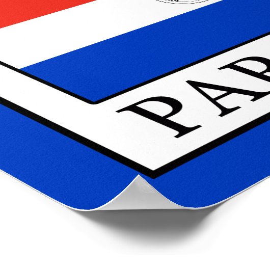 パラグアイ ポスター (角)