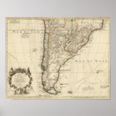 パラグアイ，南米 ポスター (正面)