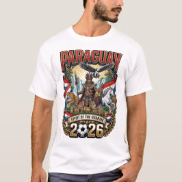 パラグアイ 2026 ファンTシャツ Tシャツ