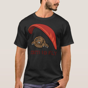 パラグライダーくま Tシャツ
