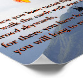 パラグライダーのダヴィンチのポスター ポスター (角)