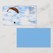 パラグライダーの名刺 名刺 (正面/裏面)