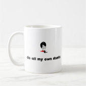 パラグライダーの英雄 コーヒーマグカップ (左)