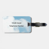 パラグライダーパーソナライズされた- ラゲッジタグ (裏面横)