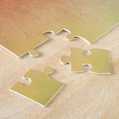 パラグライダー日没パズル ジグソーパズル (側面)