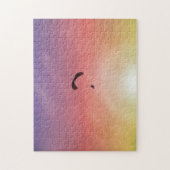 パラグライダー日没パズル ジグソーパズル (縦)