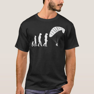 パラグライダー進化型ギフト Tシャツ
