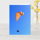 パラグライダー カード (黄色い花)