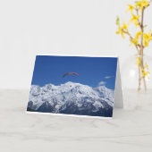 パラグライダー カード (黄色い花)