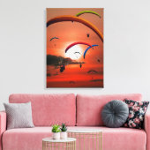 パラグライダー キャンバスプリント (インサイチュ (リビング))